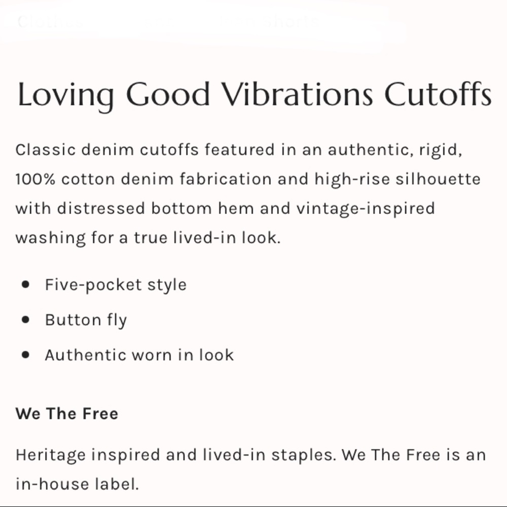 FREE PEOPLE We The Free Loving Good Vibrations Cutoff Olive Green Denim Shorts - Picture 13 of 13